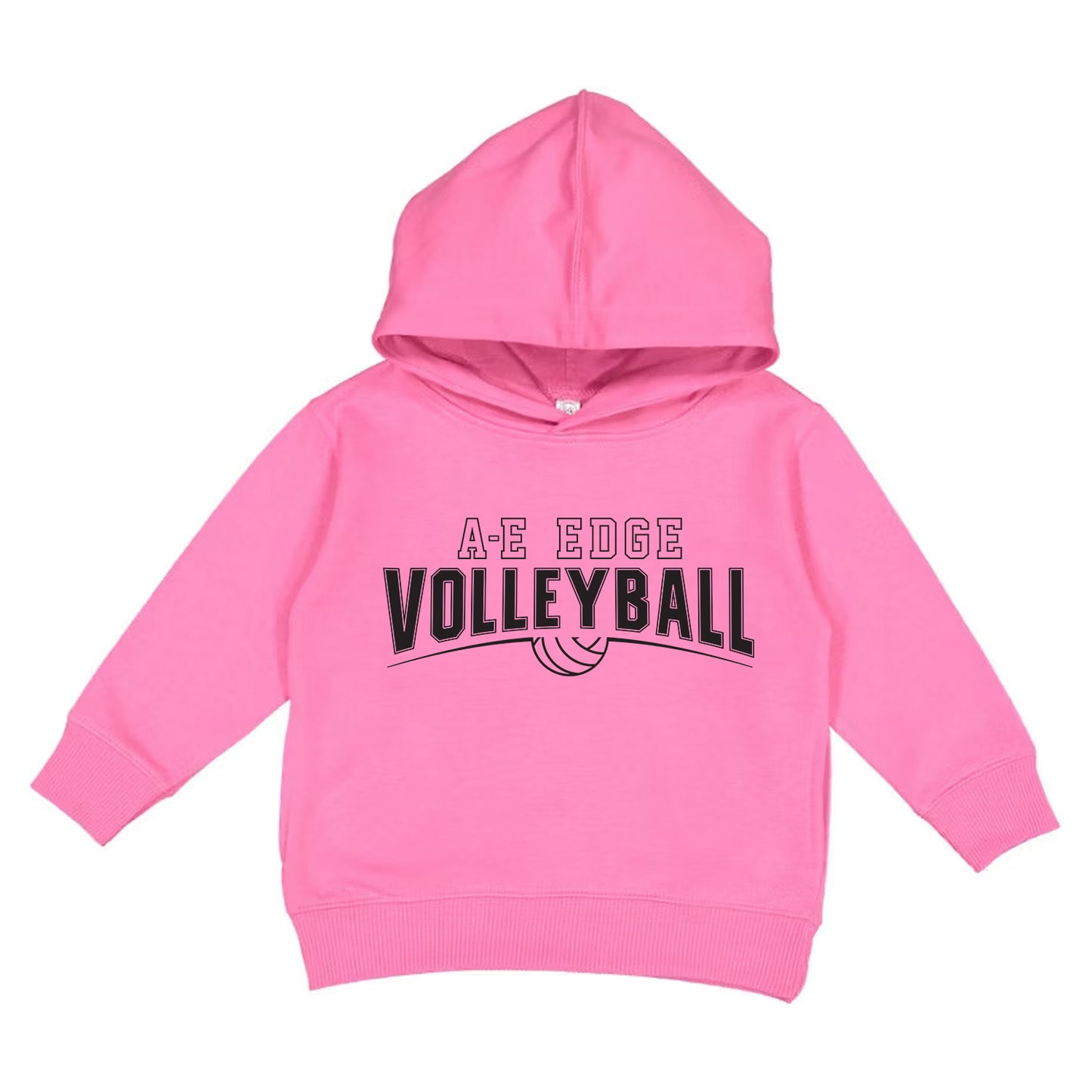 Edge Volleyball TODDLER RASPBERRY Hooded Sweatshirt