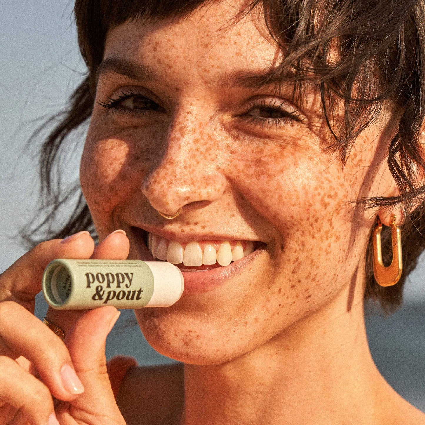 Poppy & Pout Lip Balm-Sweet Mint