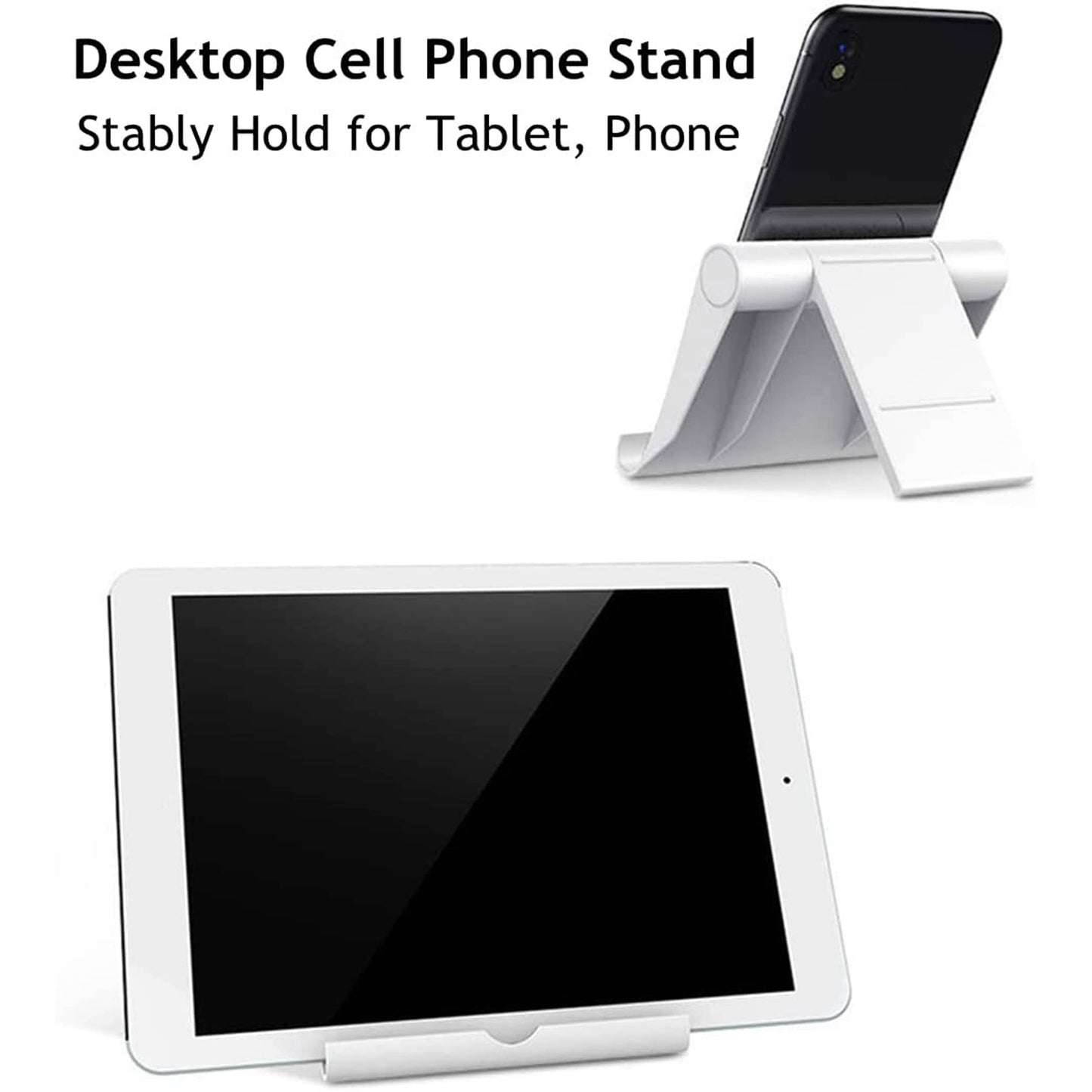 Foldable Cell Phone & Tablet Holder Stand