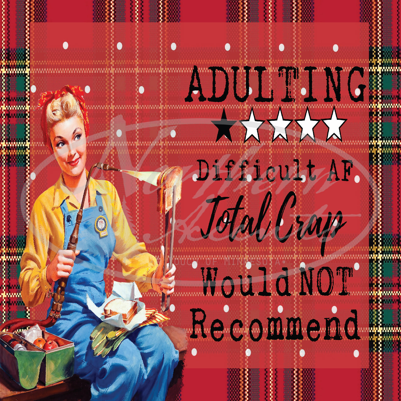 Adulting - Would Not Recommend Coaster
