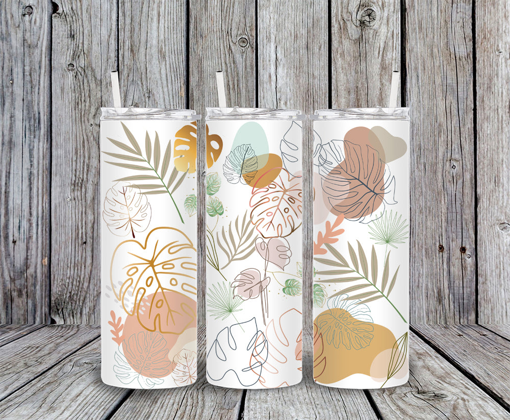 Boho Monstera 20oz Tumbler