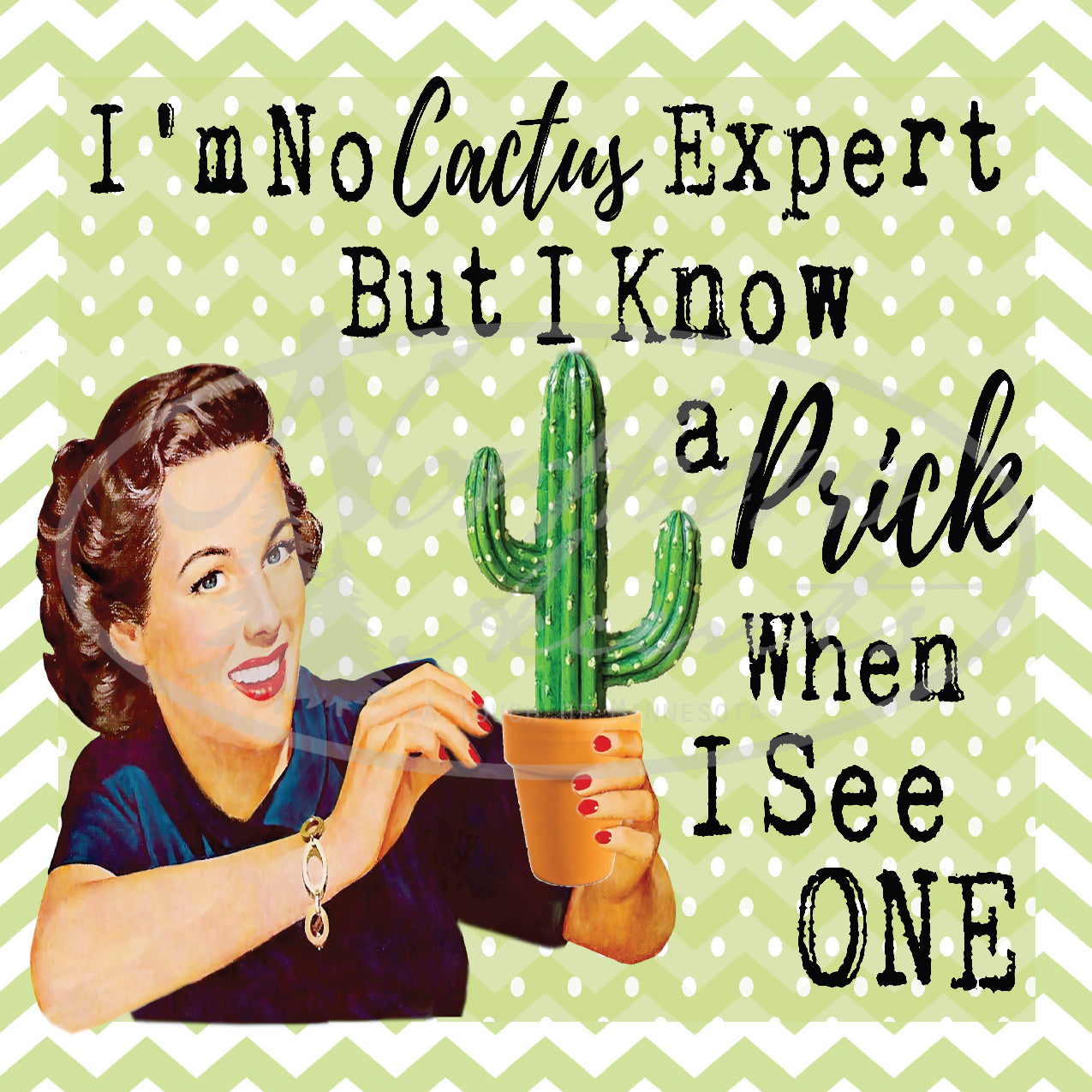 No Cactus Expert Coaster