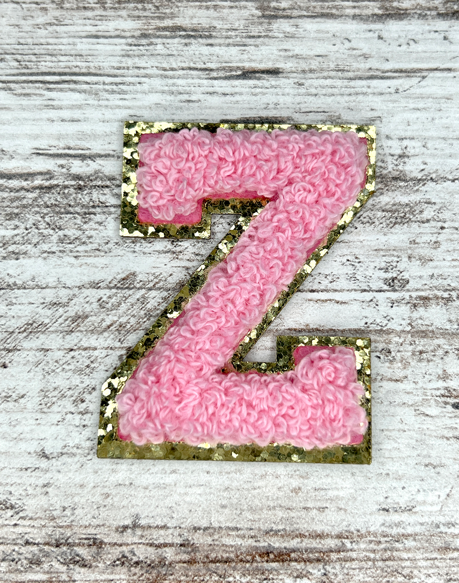 Patch Letters - Dark Pink