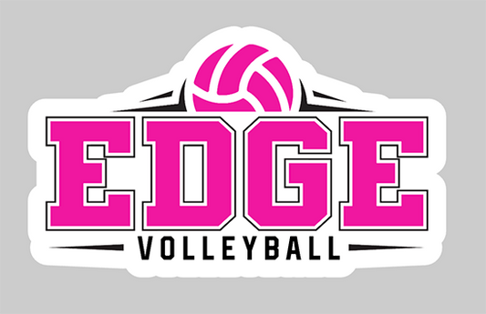 Adrian Edge Volleyball Logo Sticker