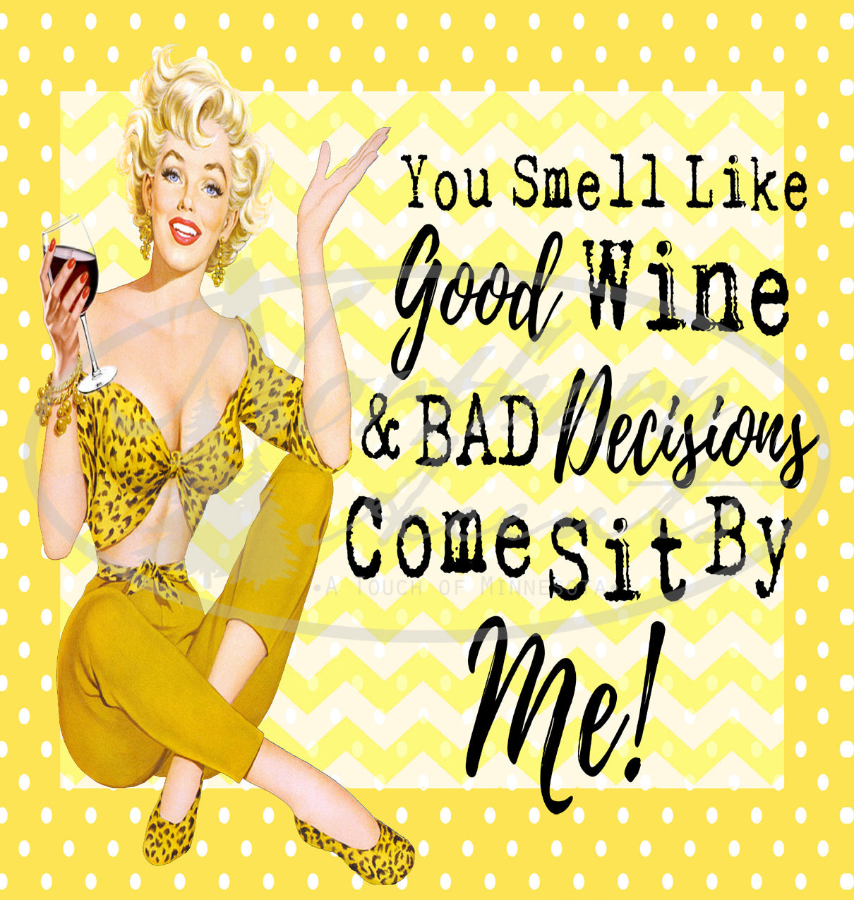 Good Wine & Bad Decisions Coaster