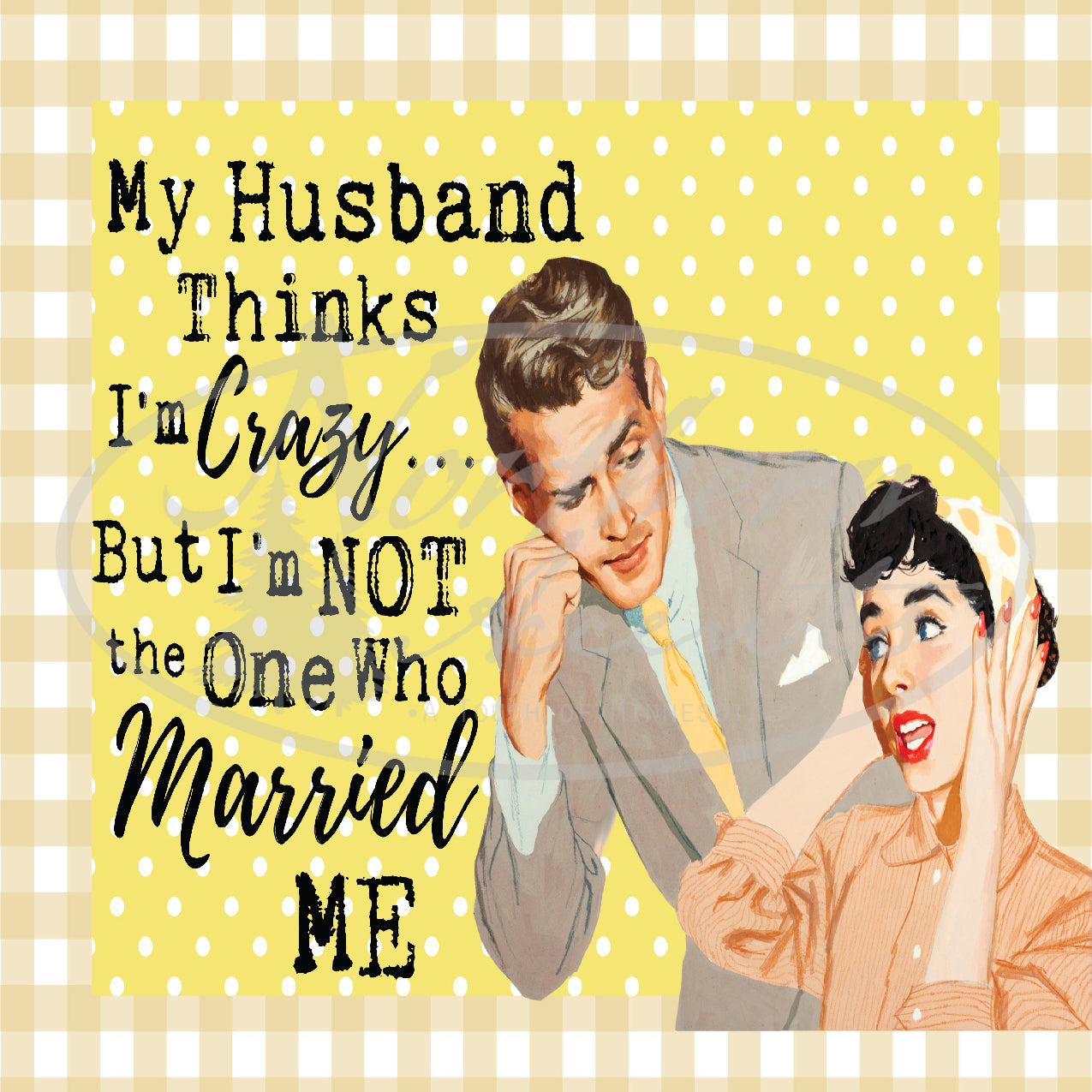 Not the One Who Married Me Coaster