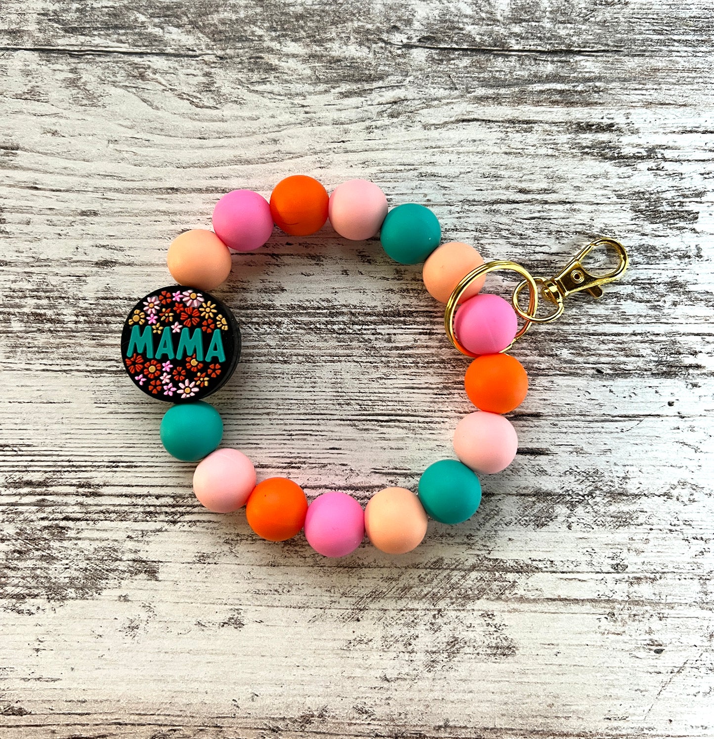 Mama Floral Keychains
