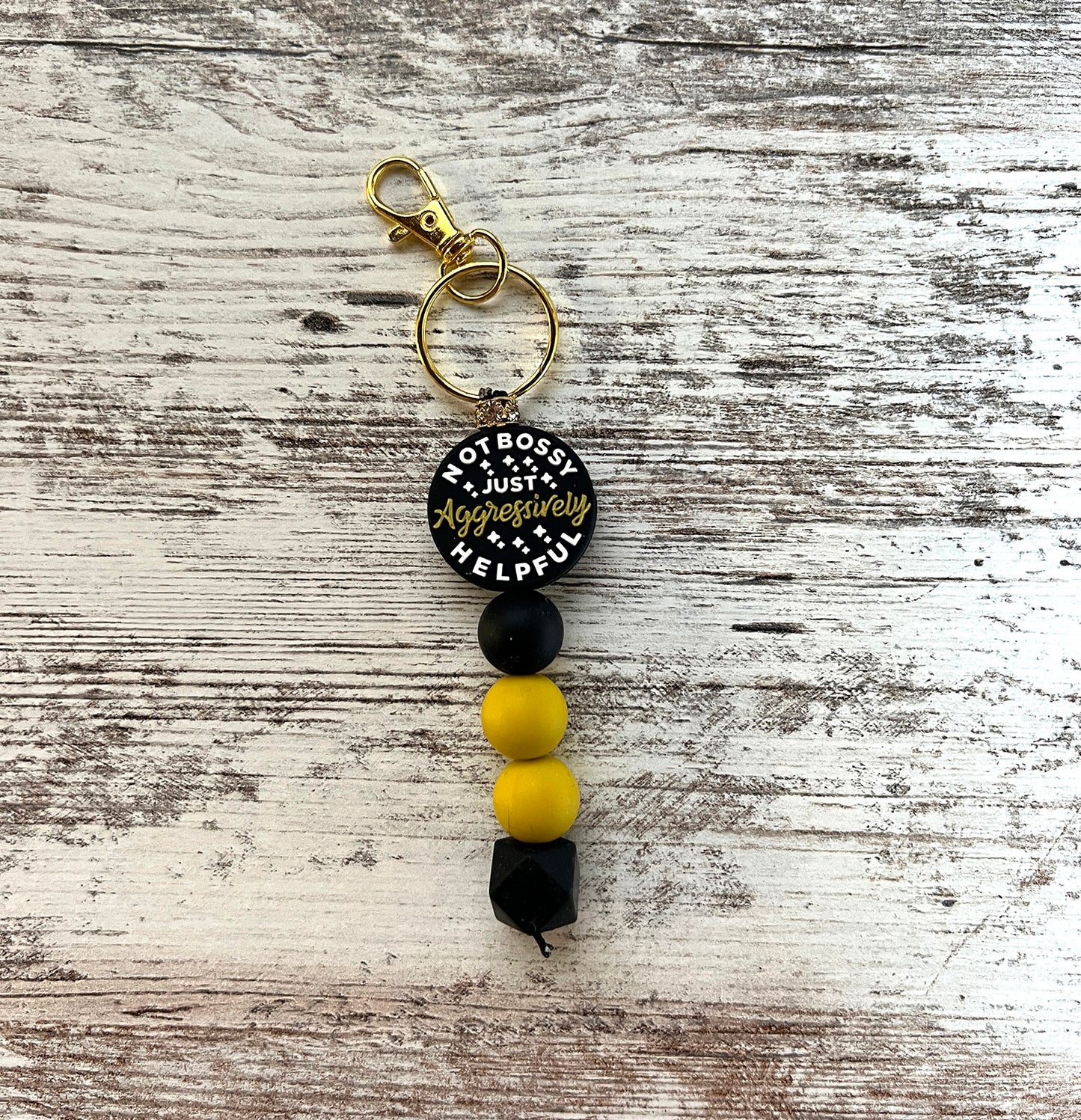 Not Bossy Keychain