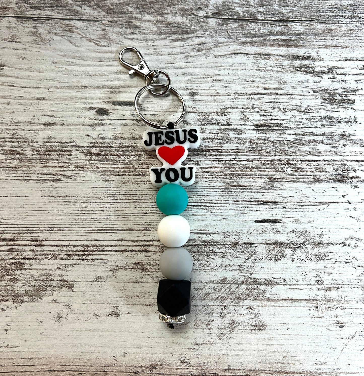Jesus Loves You Keychain