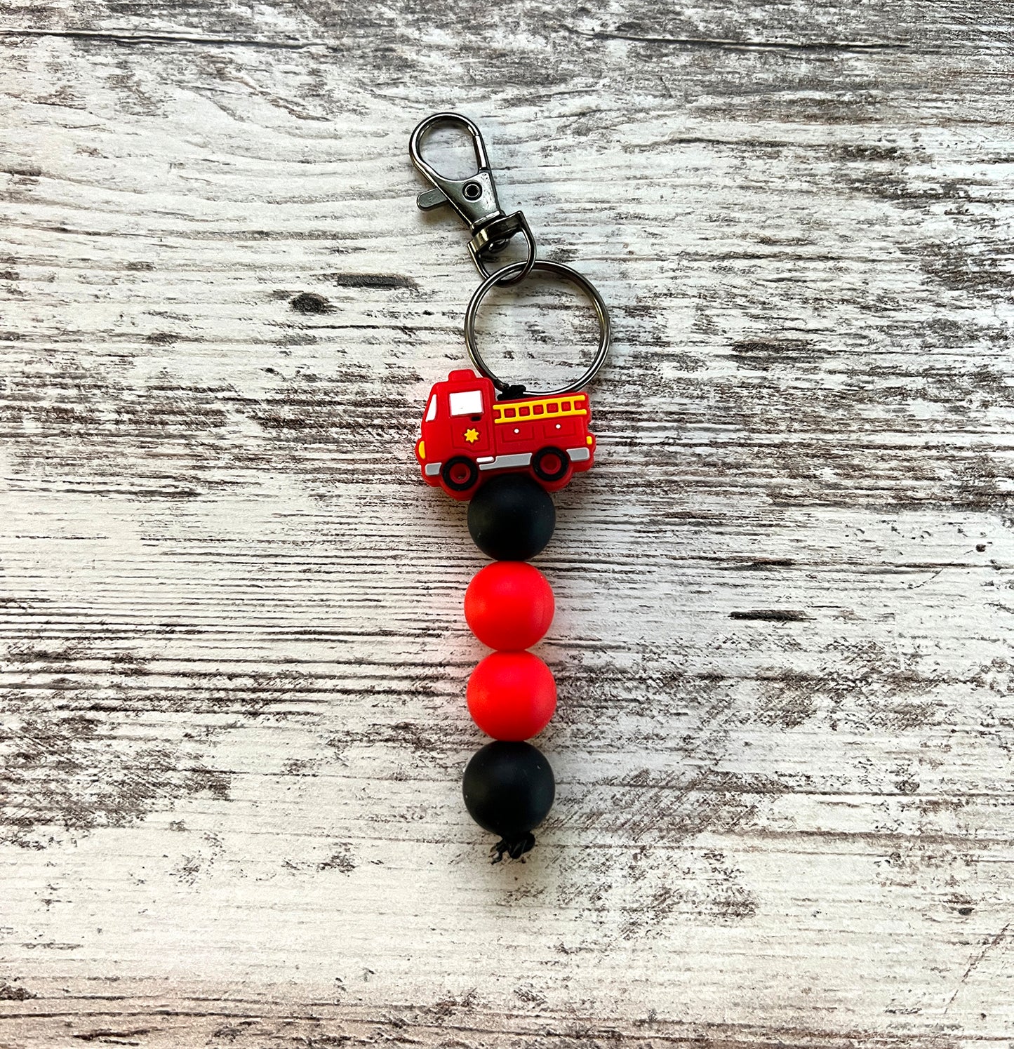 Firetruck Keychain