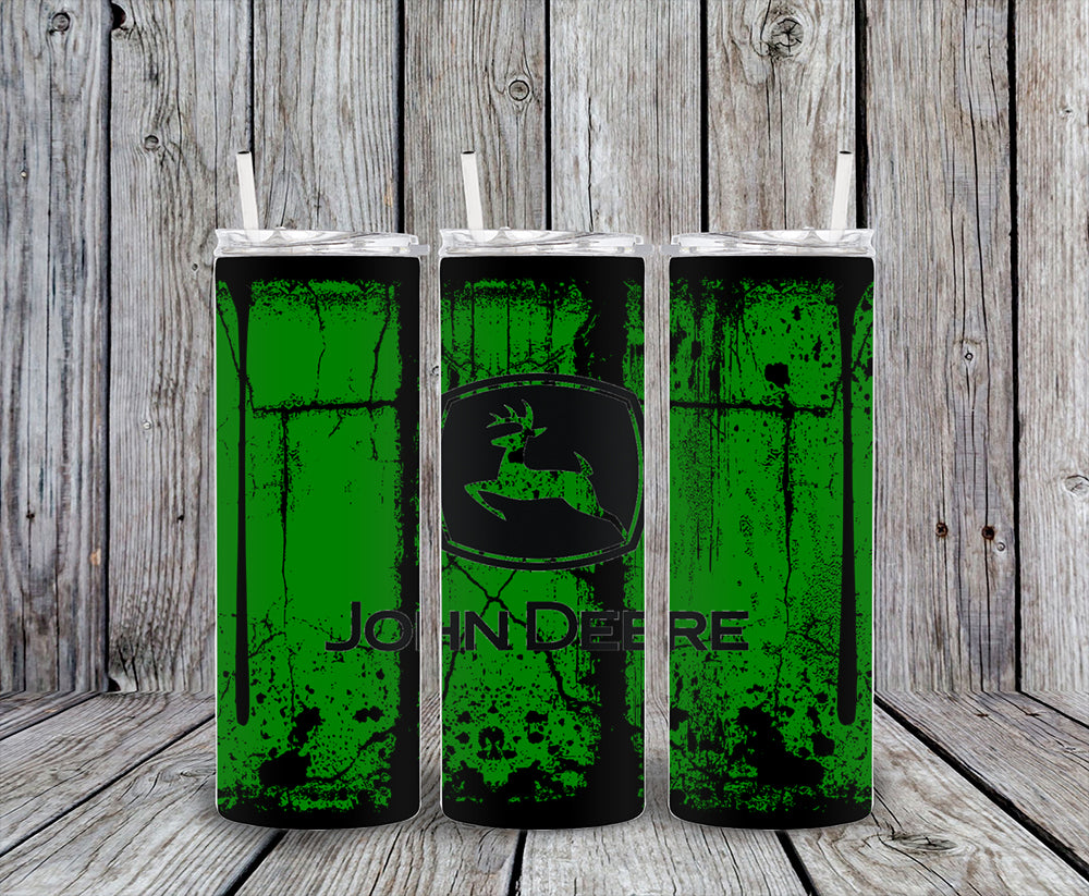 John Deere Grunge Tumbler