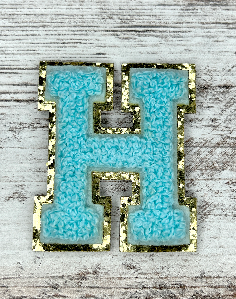 Patch Letters - Dark Blue