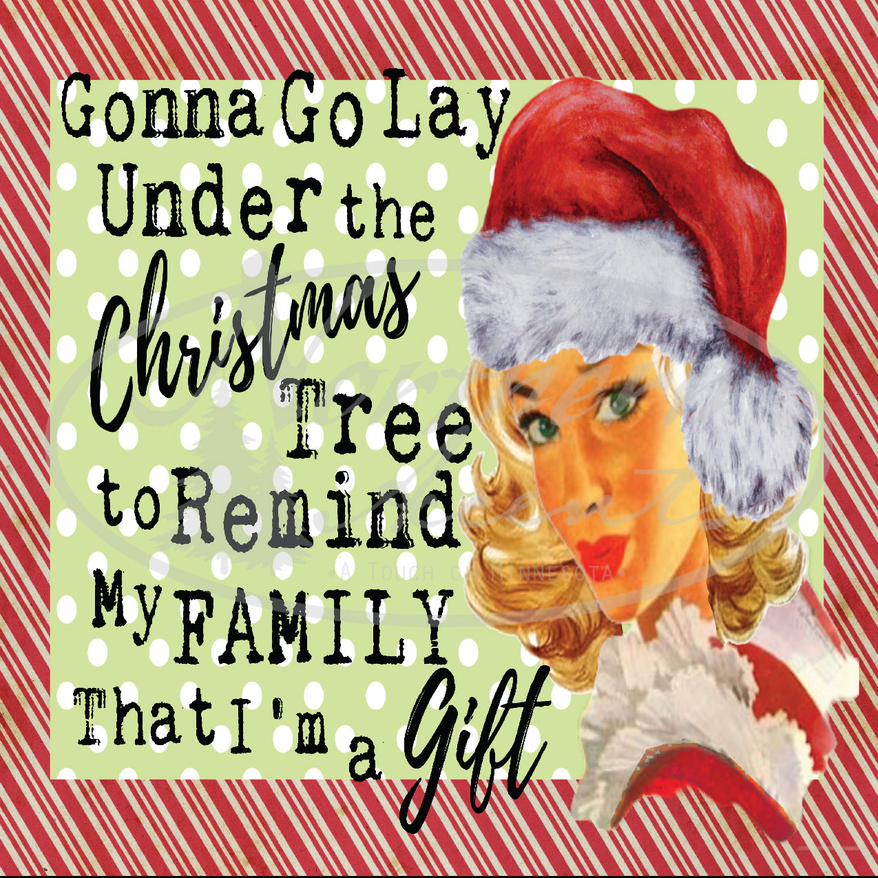 I'm a Christmas Gift Coaster