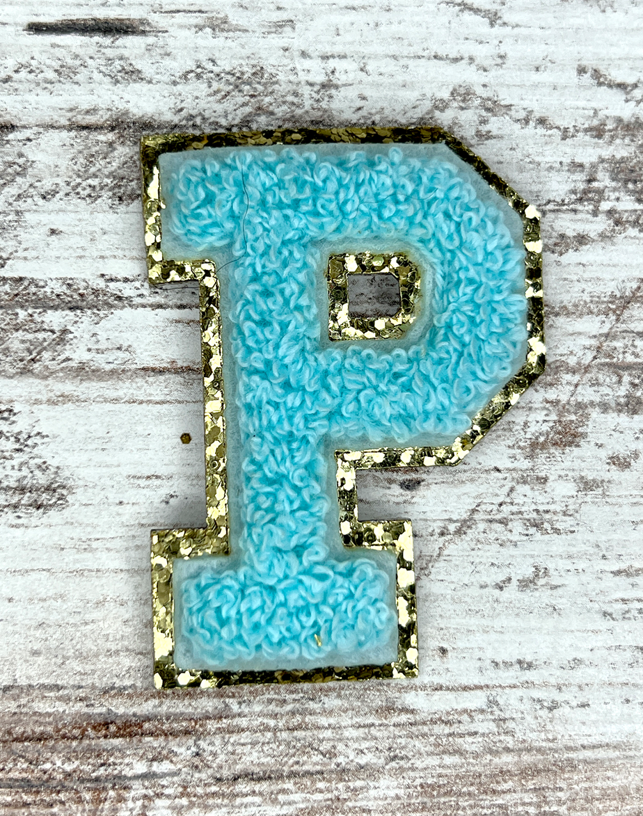 Patch Letters - Dark Blue