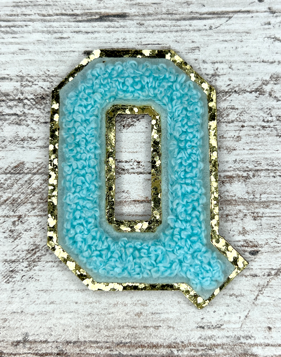 Patch Letters - Dark Blue