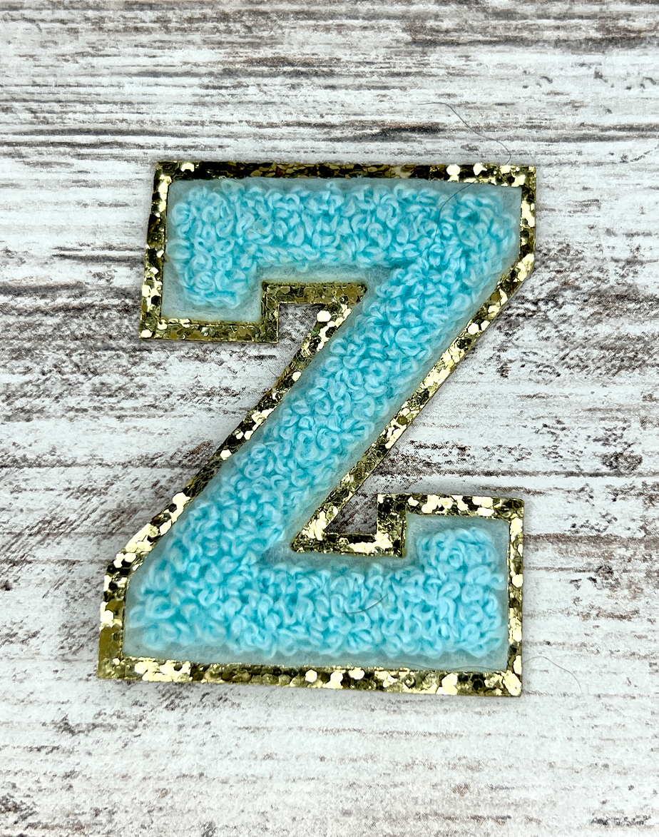 Patch Letters - Dark Blue