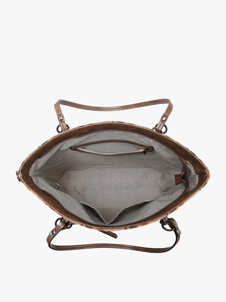 Ingrid Tote w/ Zipper Closure and Removable Strap