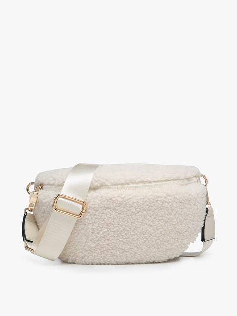 Jesslyn Sherpa Belt Bag w/ Guitar Strap