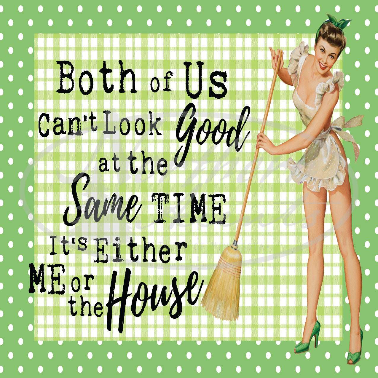 Either Me or the House Coaster