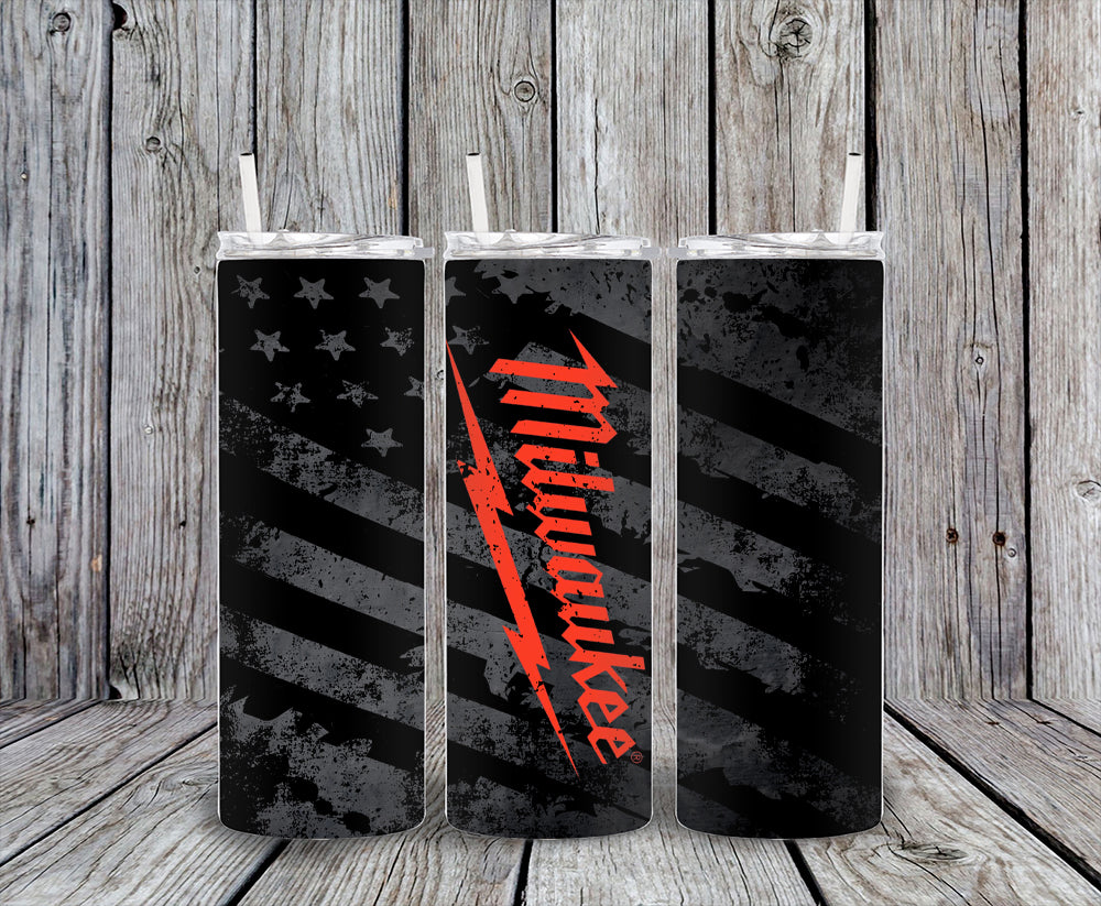 Milwaukee Black Tumbler