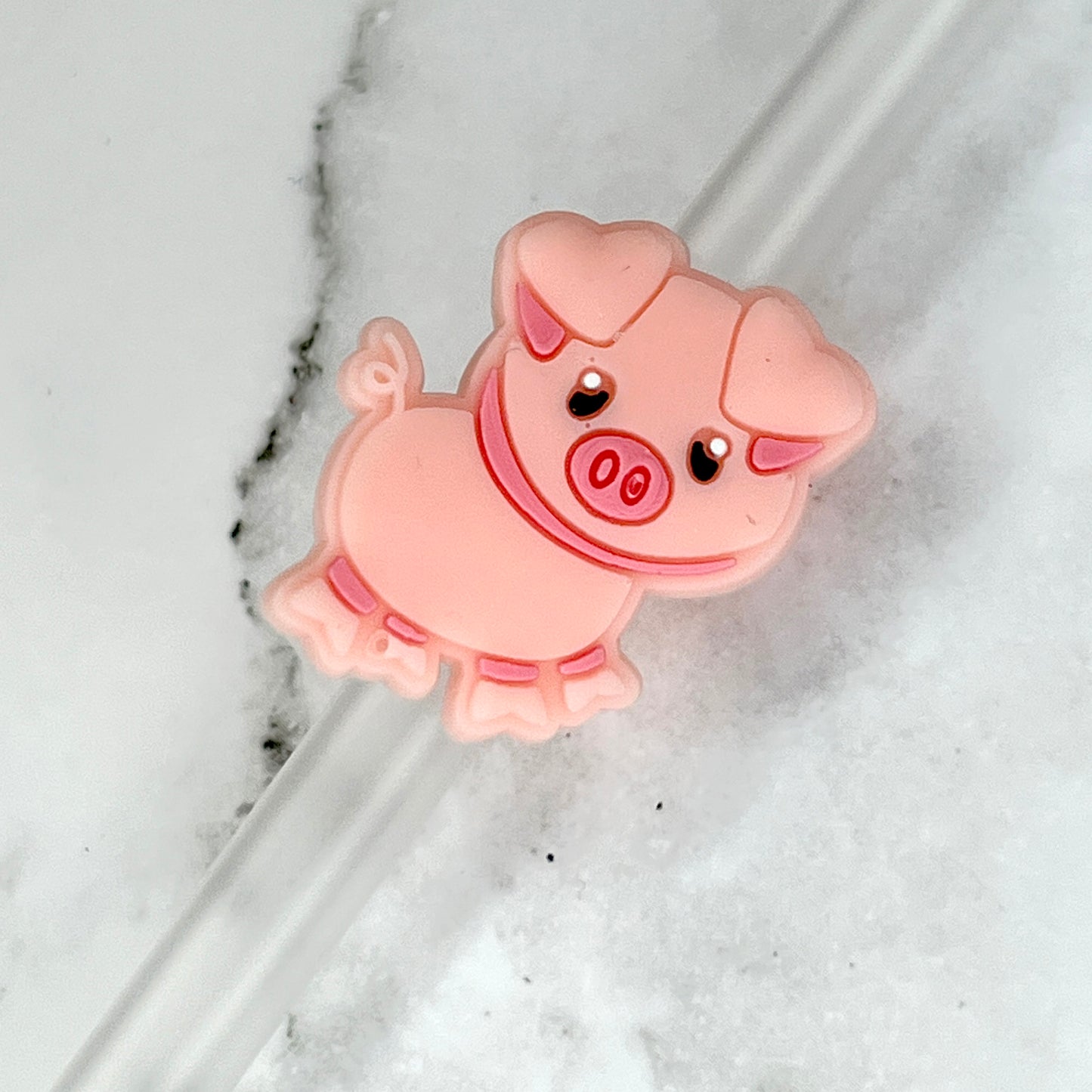 Pig Straw Charm