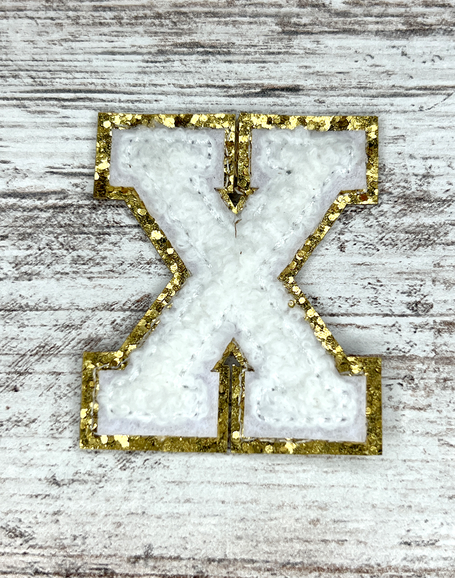 Patch Letters - White