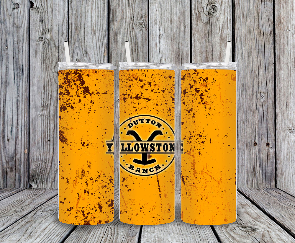 Yellow Stone Tumbler