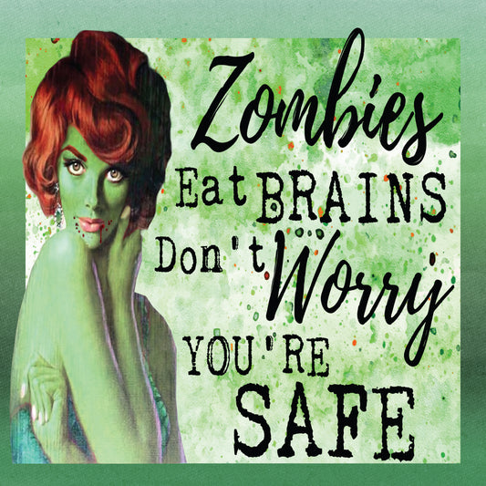 Zombie Brains Coaster