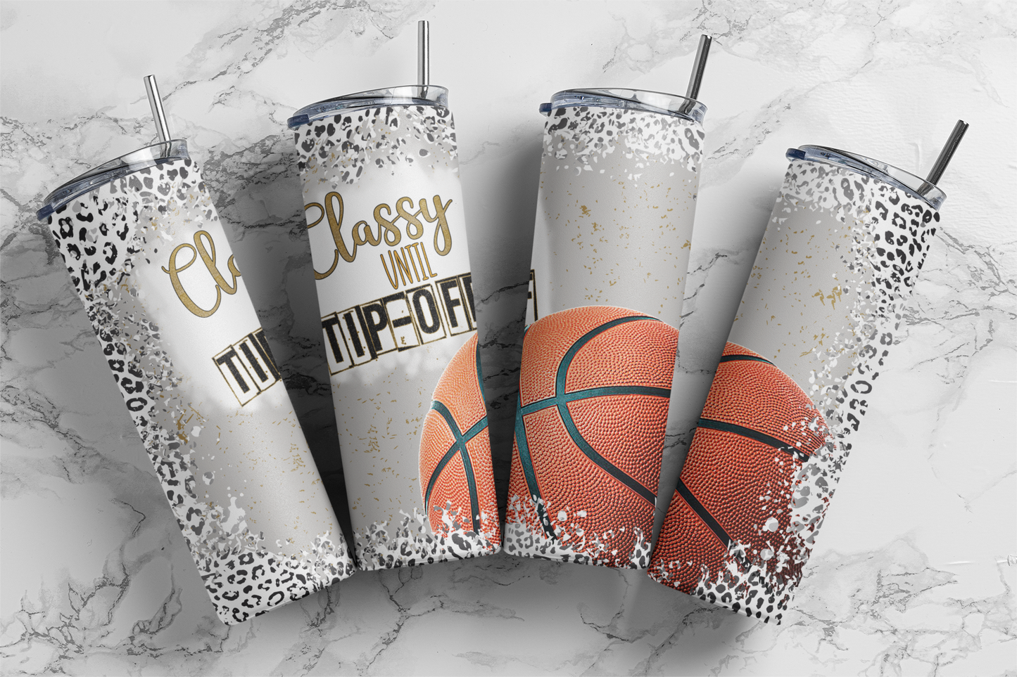 Basketball Classy Until Tip Off 20oz Tumbler
