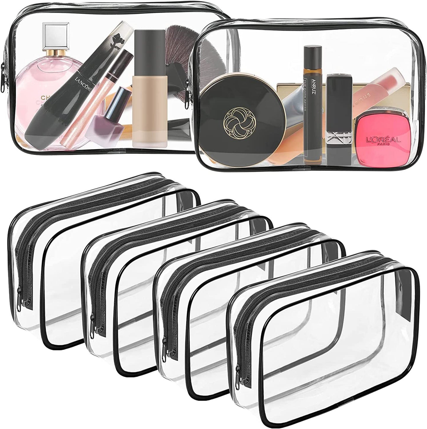 Small Clear Accessory Bag