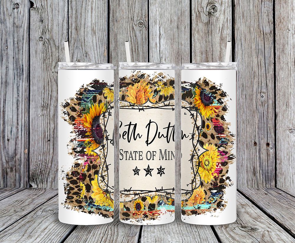 Beth Dutton State of Mind 20oz Tumbler