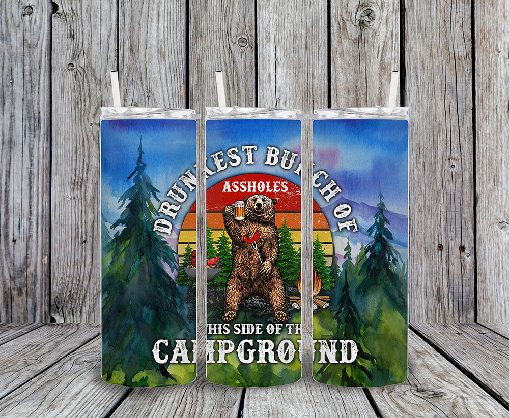 Campground 20oz Skinny Tumbler