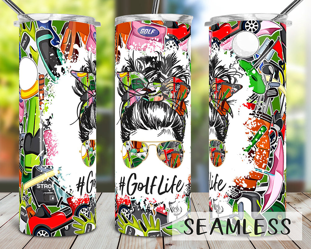 Golf Life 20oz Skinny Tumbler