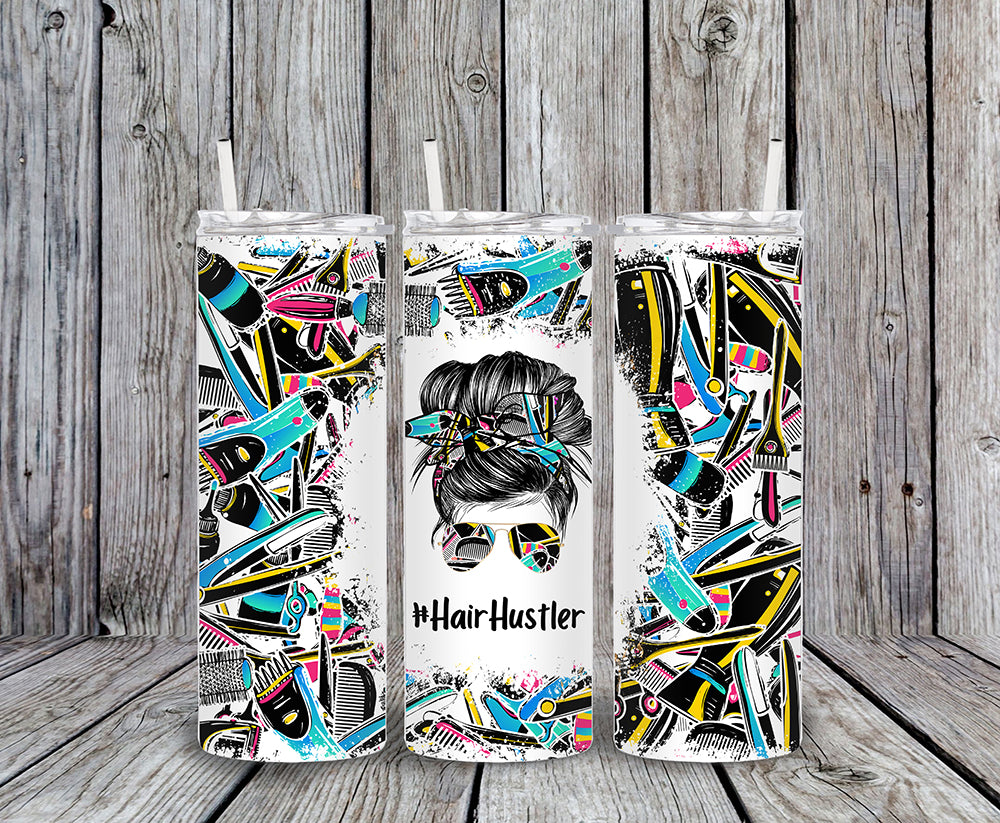 Hair Hustler 20oz Skinny Tumbler