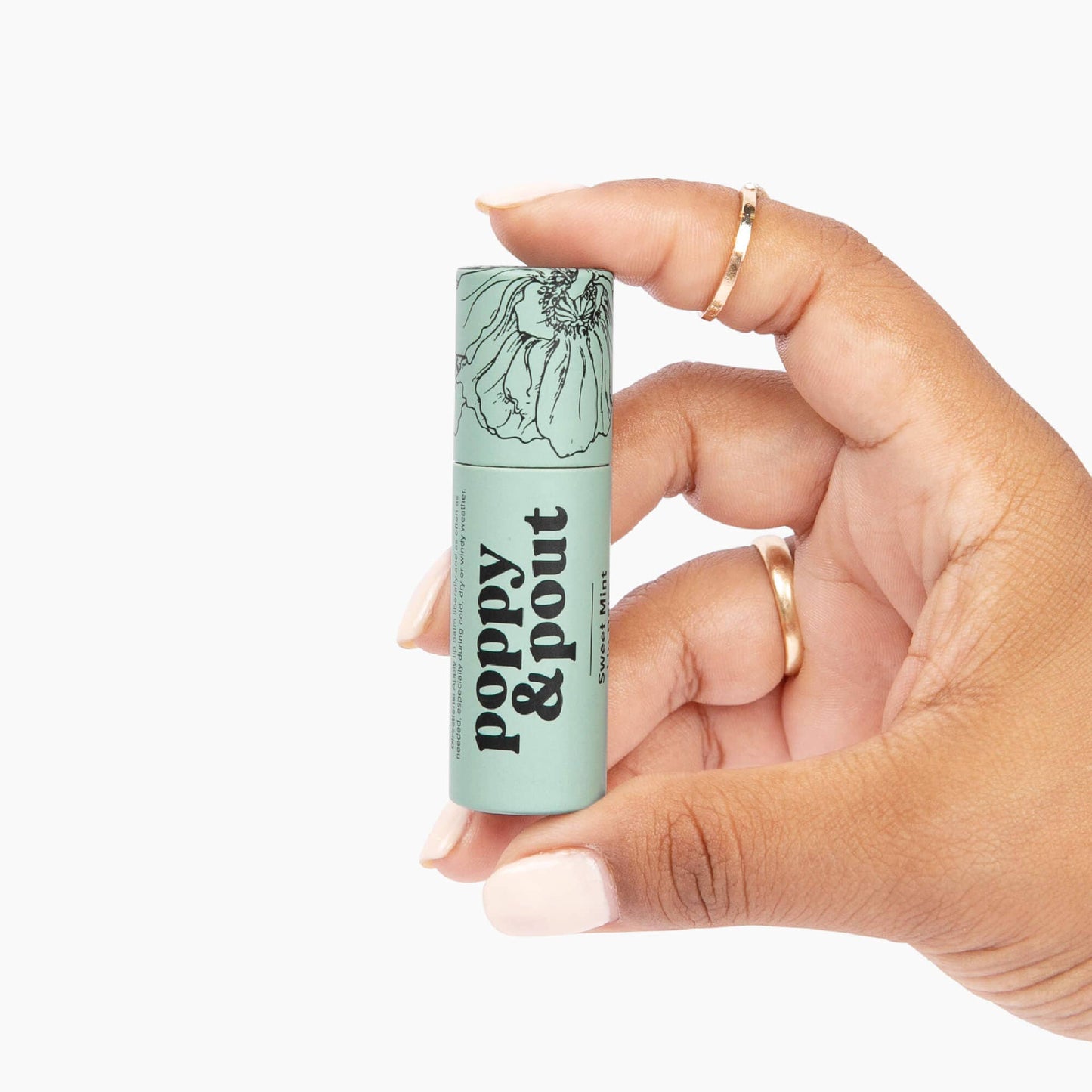 Poppy & Pout Lip Balm-Sweet Mint