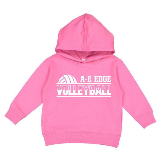 Edge Volleyball TODDLER RASPBERRY Hooded Sweatshirt