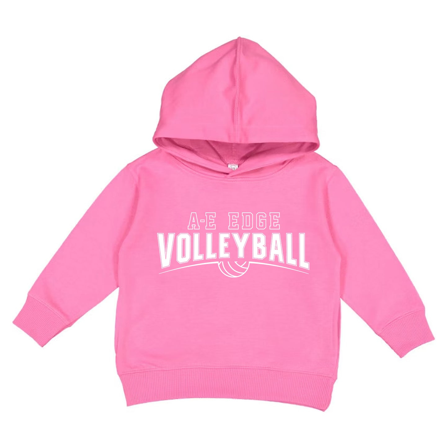 Edge Volleyball TODDLER RASPBERRY Hooded Sweatshirt