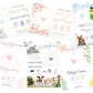 Birth Announcement Magnet Card