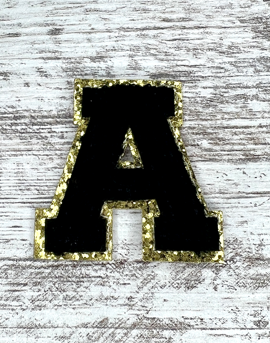 Patch Letters - Black