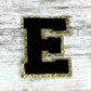 Patch Letters - Black