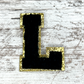 Patch Letters - Black