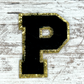 Patch Letters - Black