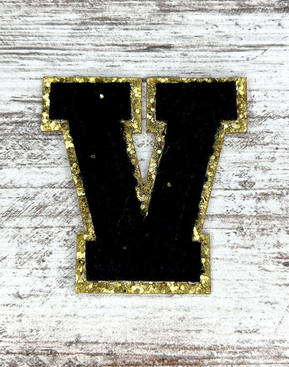 Patch Letters - Black