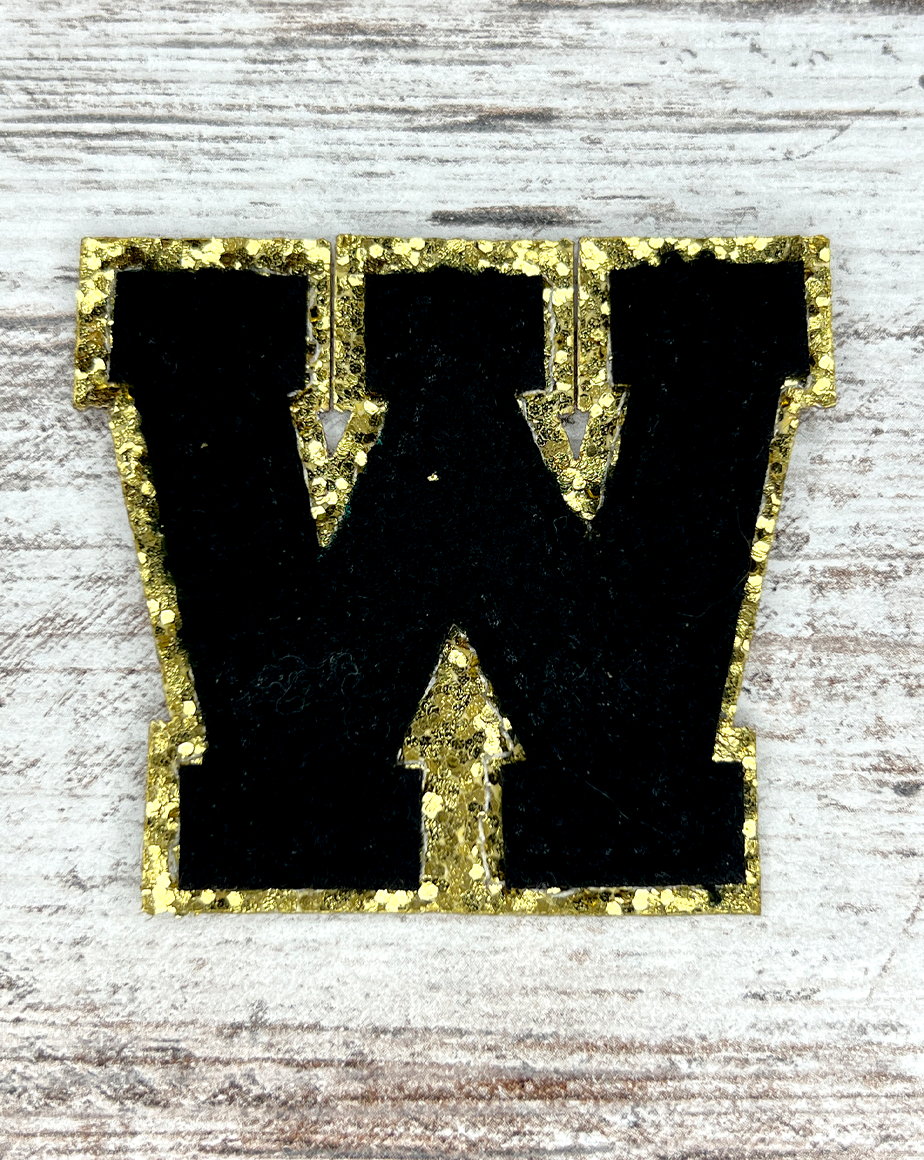 Patch Letters - Black