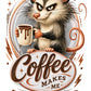Funny Coffee Magnets