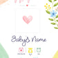 Birth Announcement Magnet Card