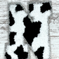 Patch Letters - Cow Print