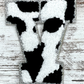 Patch Letters - Cow Print