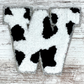 Patch Letters - Cow Print