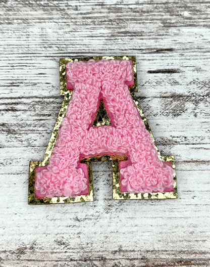 Patch Letters - Dark Pink